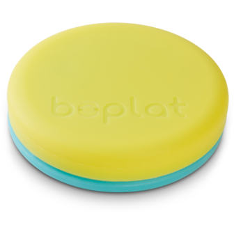 Boplat blauw-geel