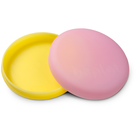 Boplat geel-roze